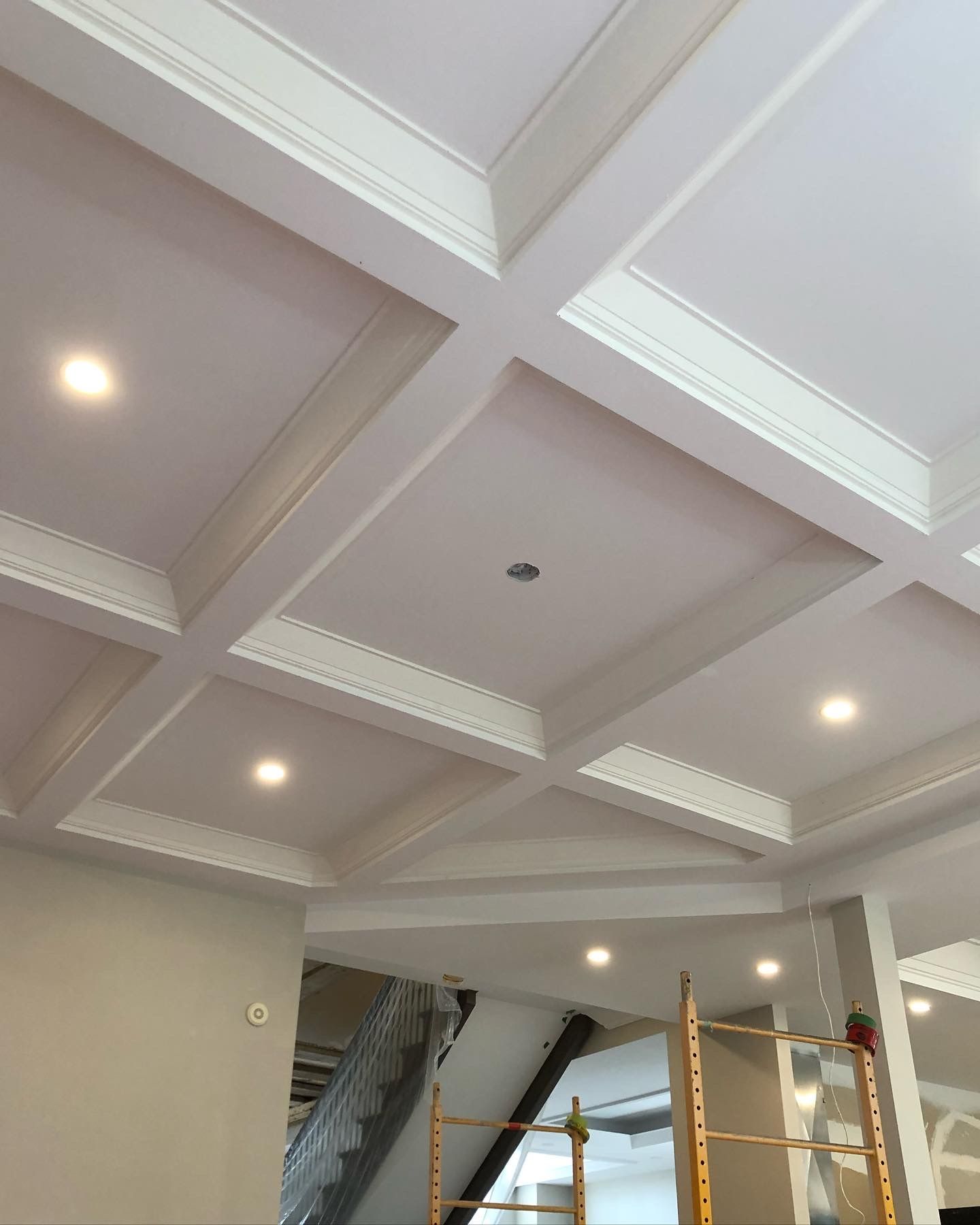 waffle ceiling