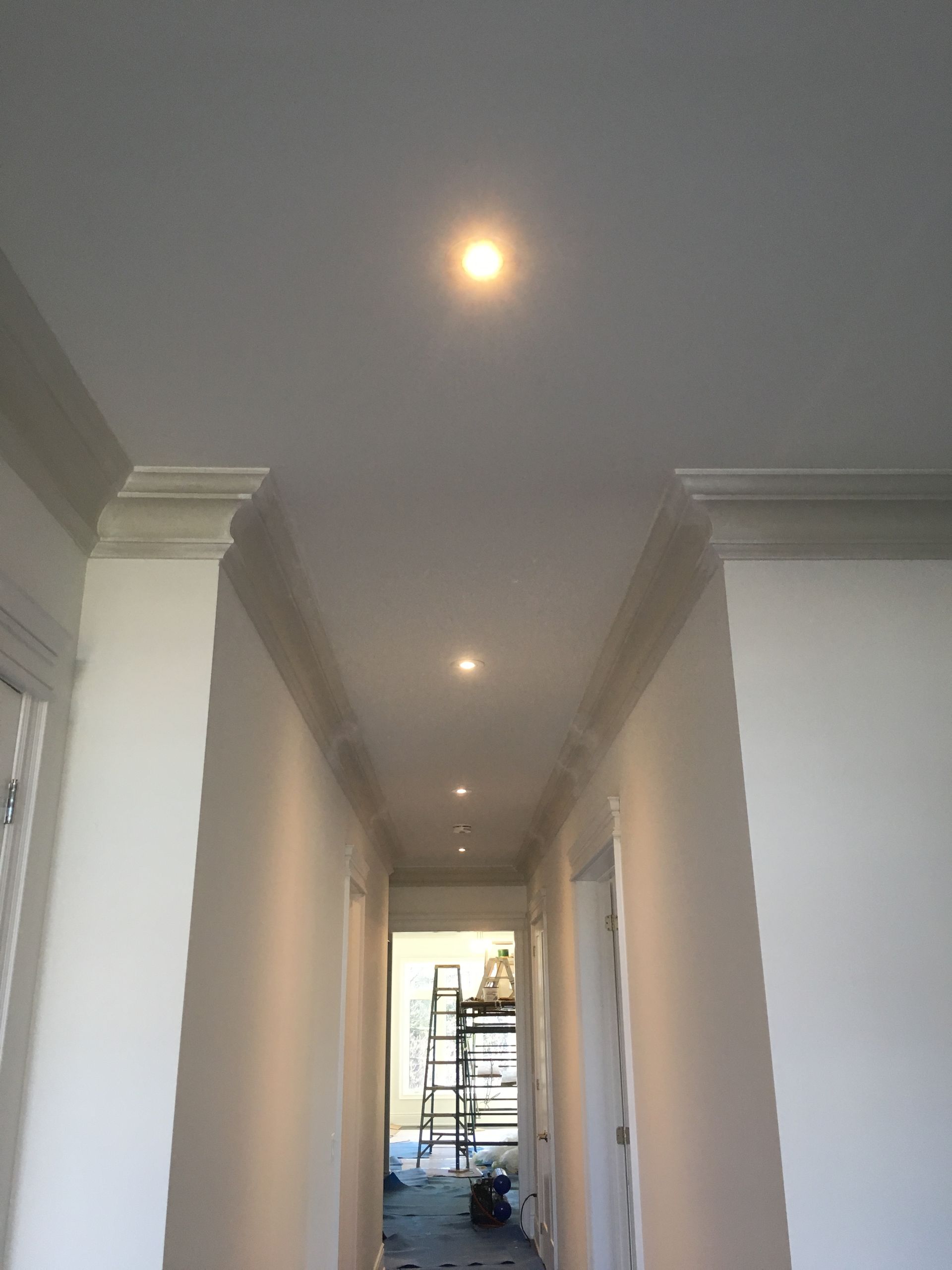 the hall