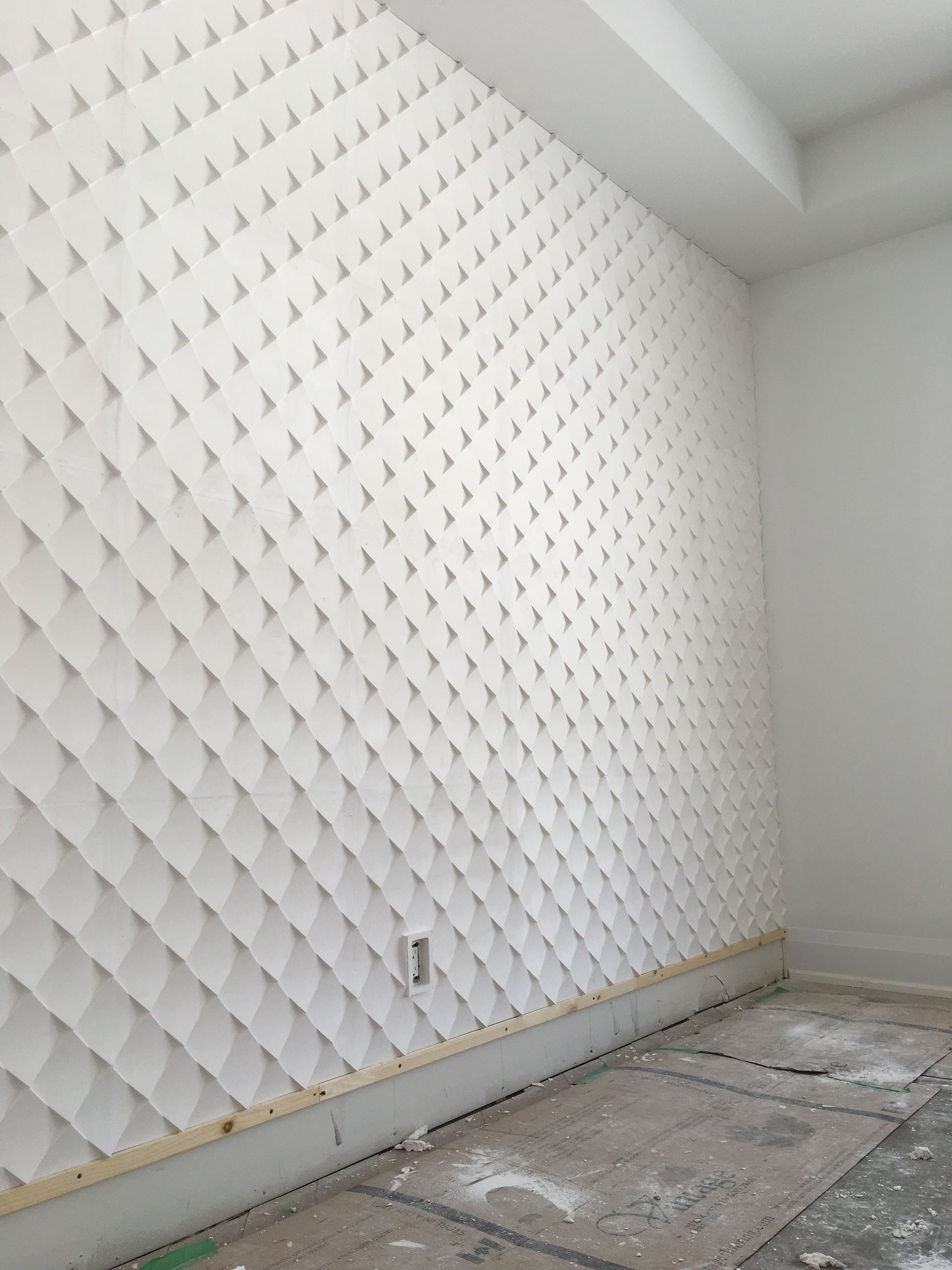 plaster wall