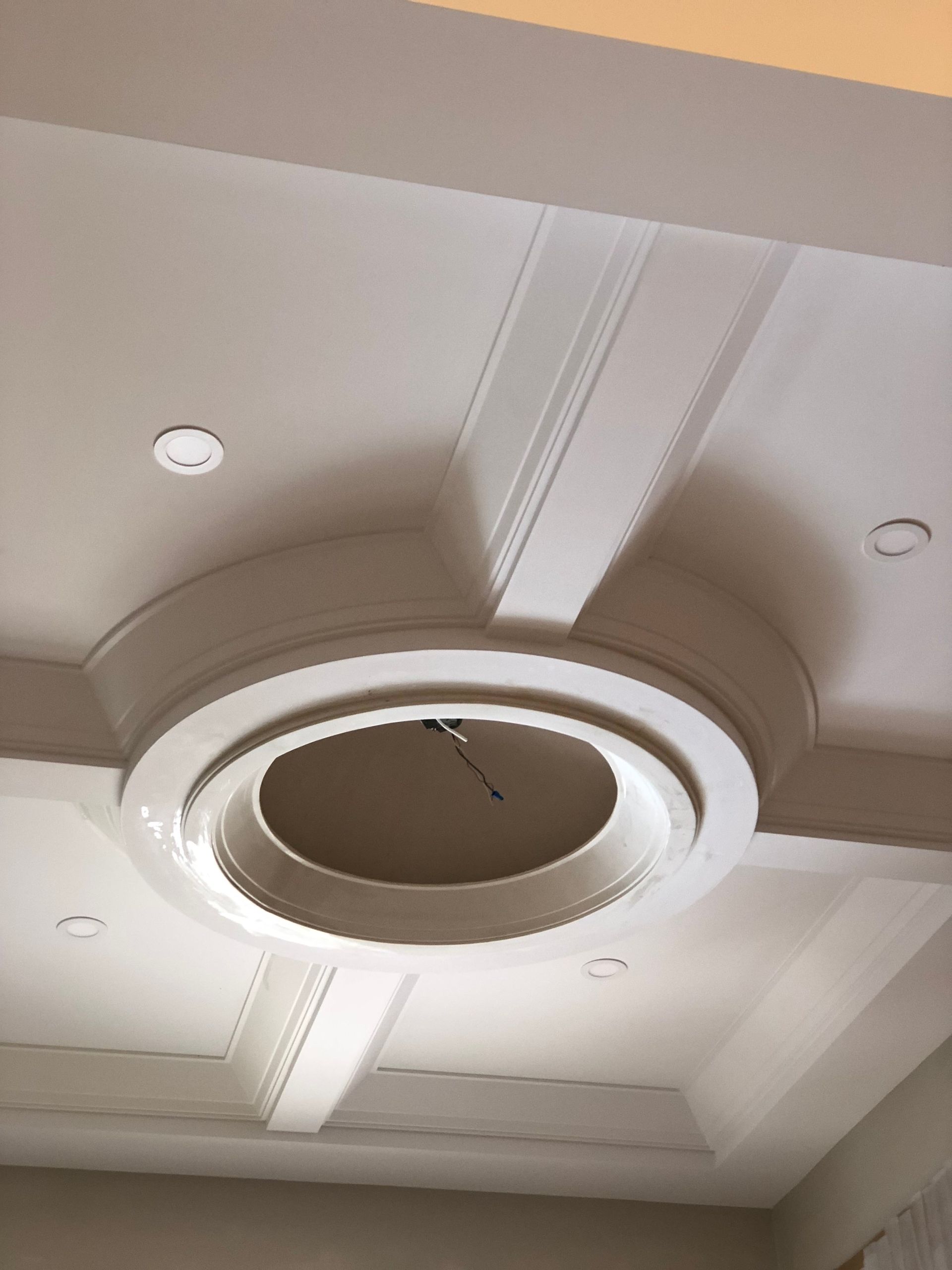waffle ceiling