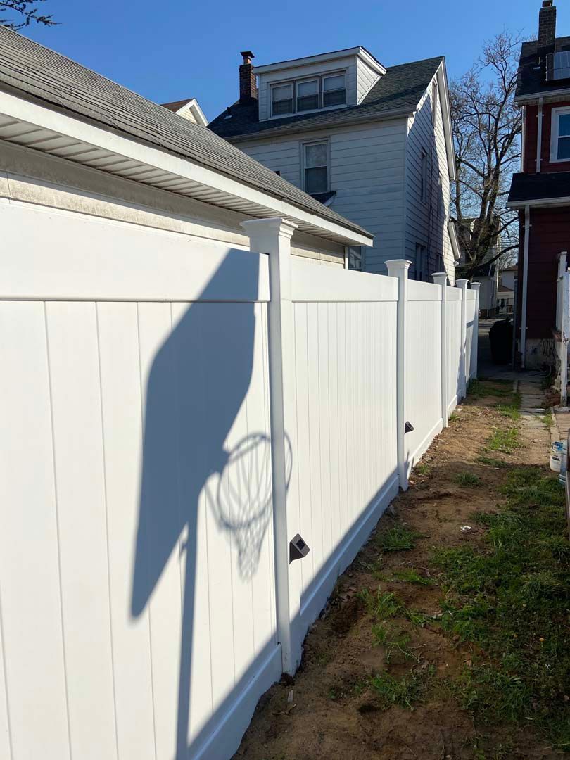 White Wood Fence