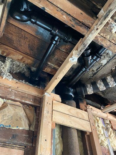 Painted House Pipes