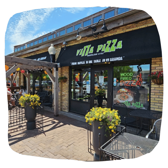 exterior vitta pizza canal park duluth mn