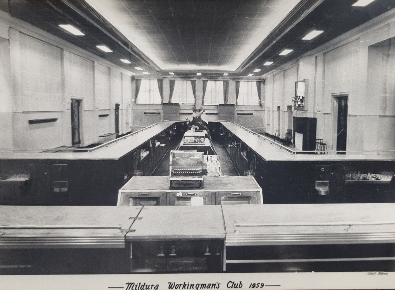 Construction of the Original Long Bar