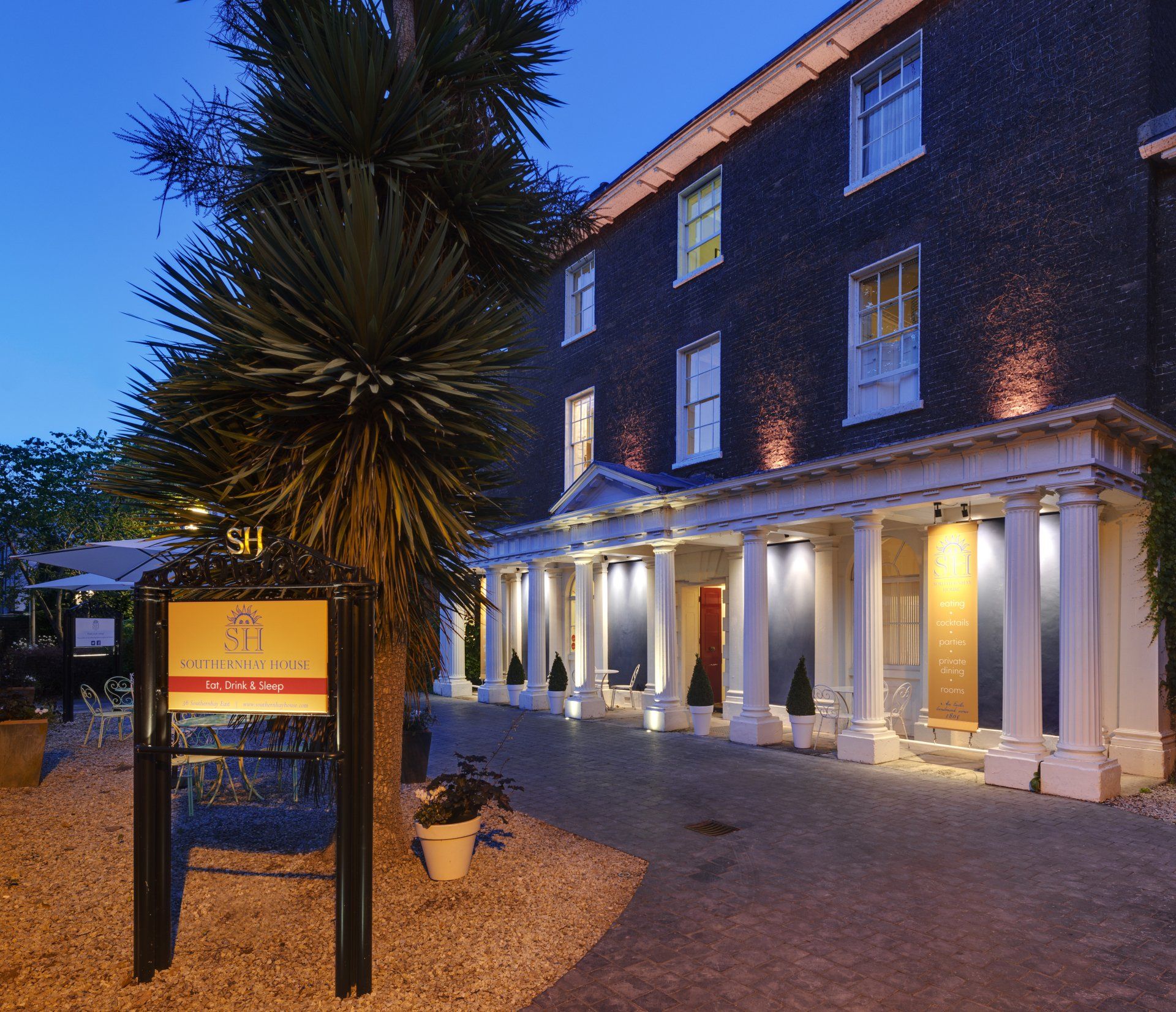 Business at Southernhay House, Exeter