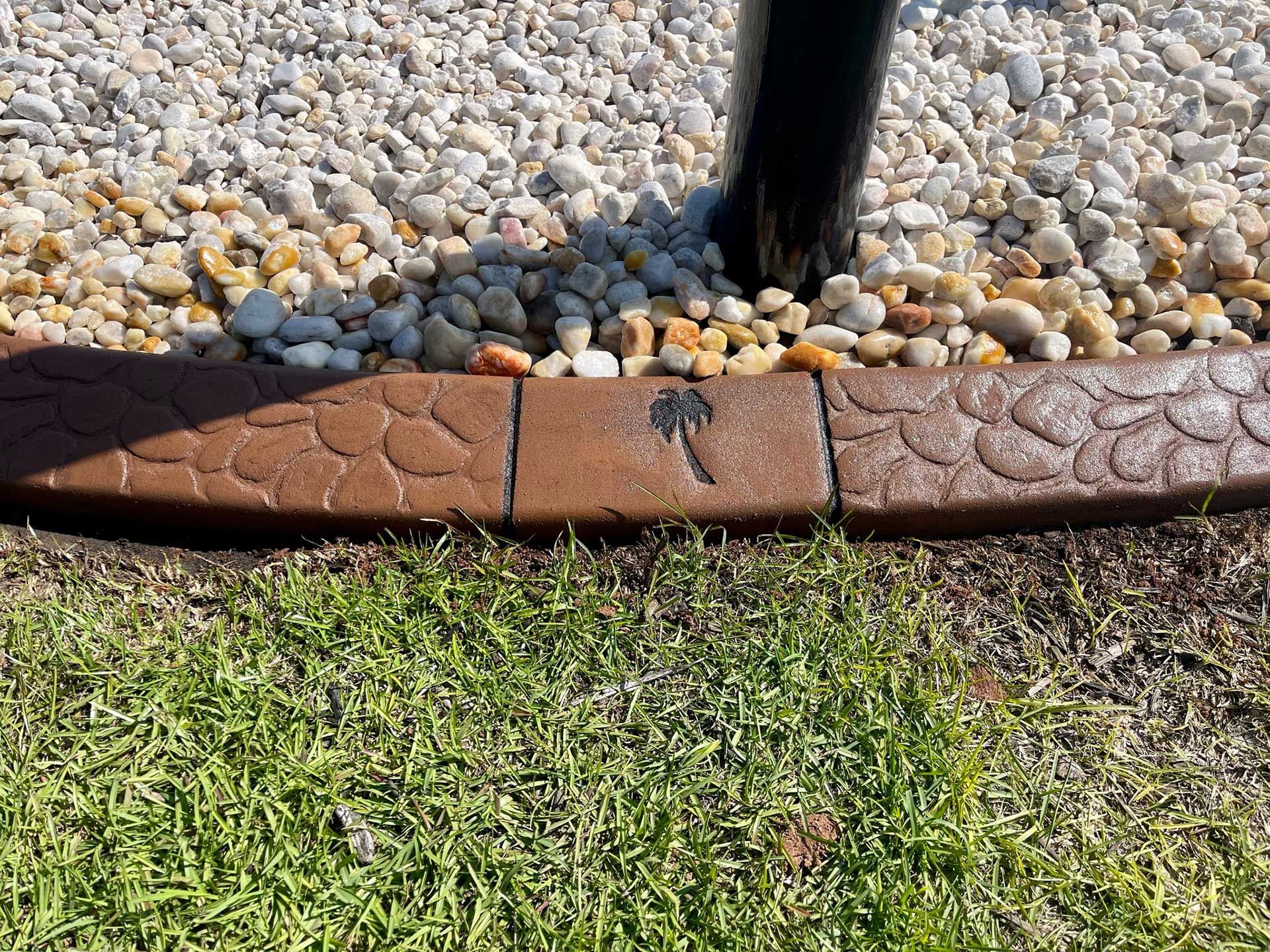landscaping and curbing 54