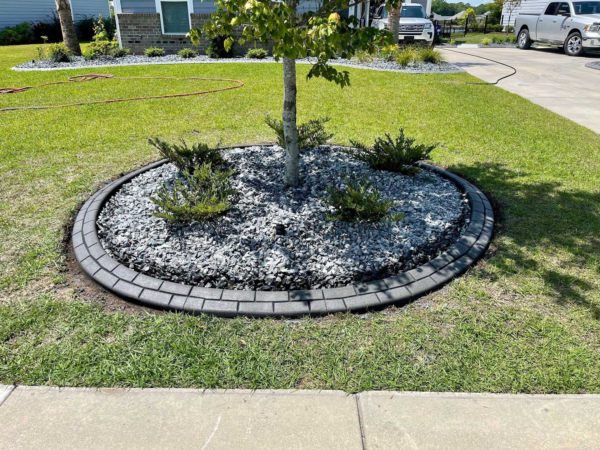 landscaping and curbing 51