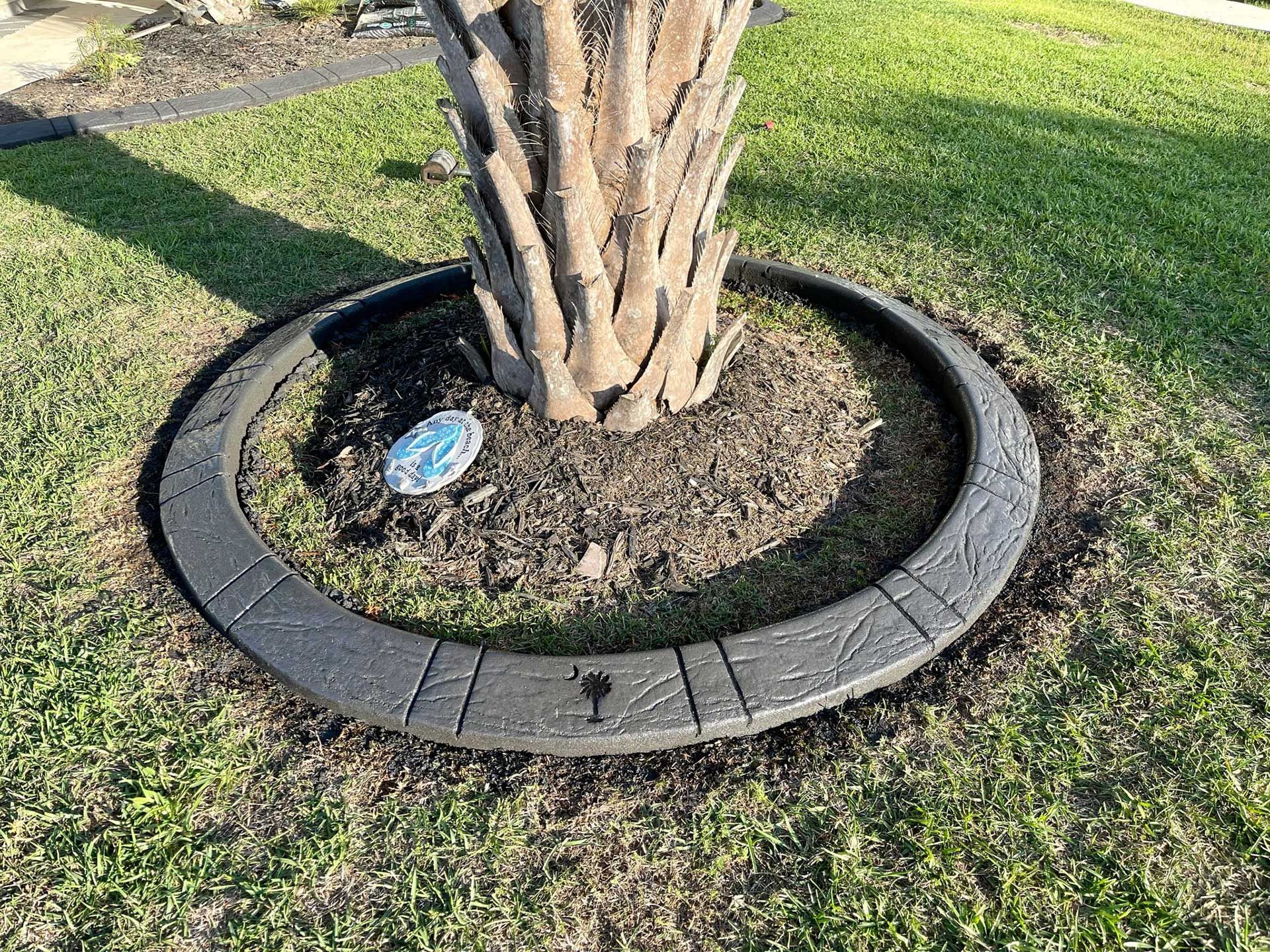 landscaping and curbing 44