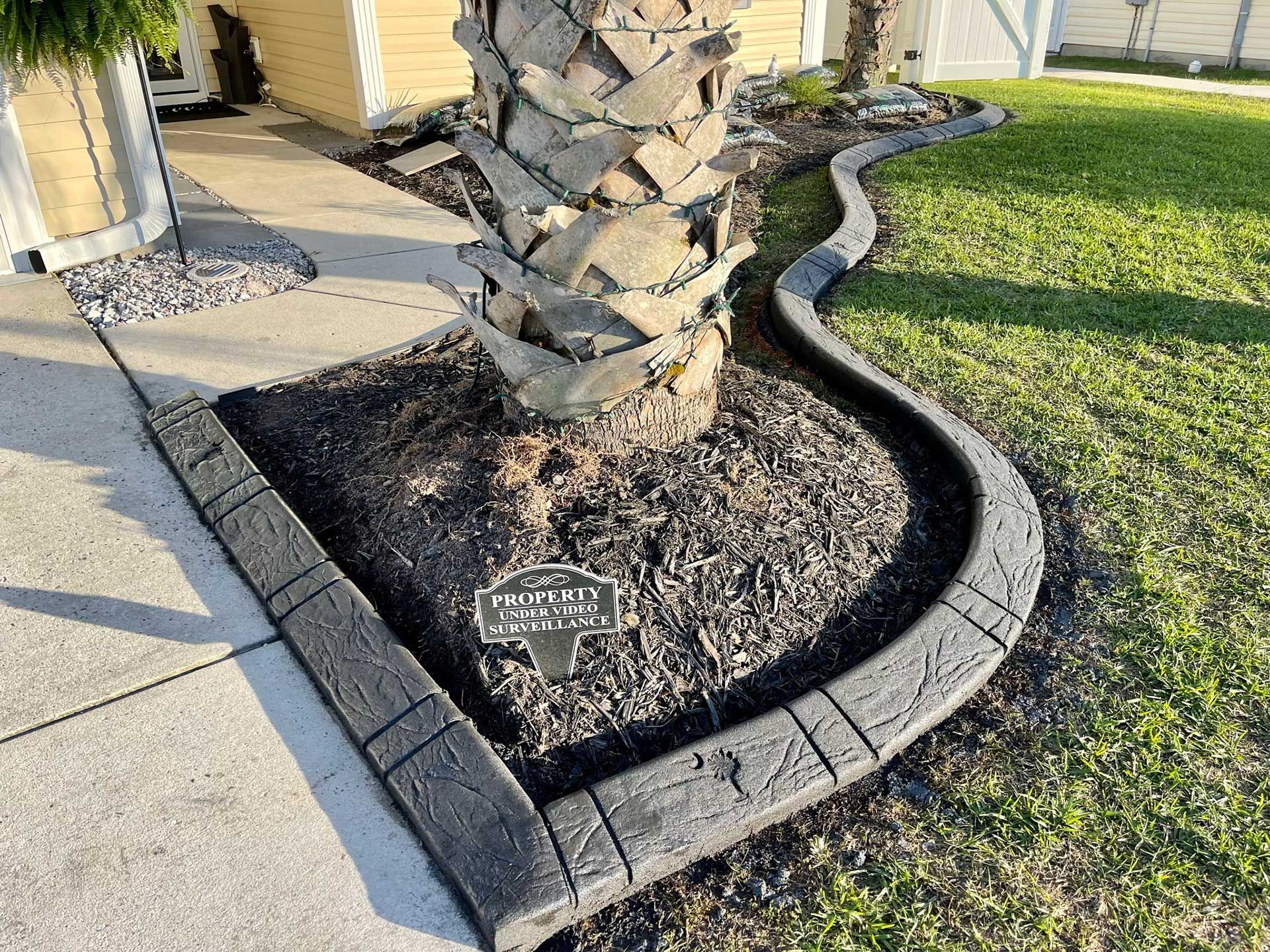 landscaping and curbing 43