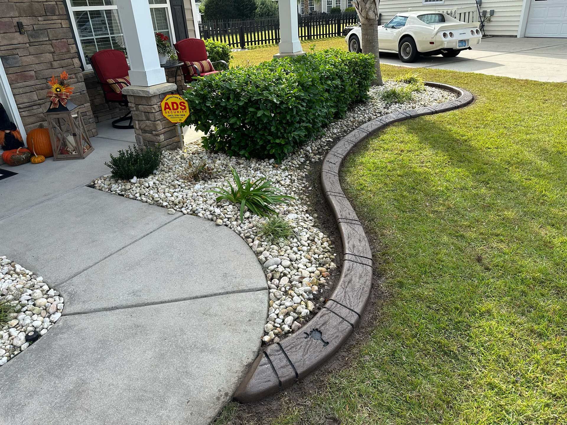 landscaping and curbing 27