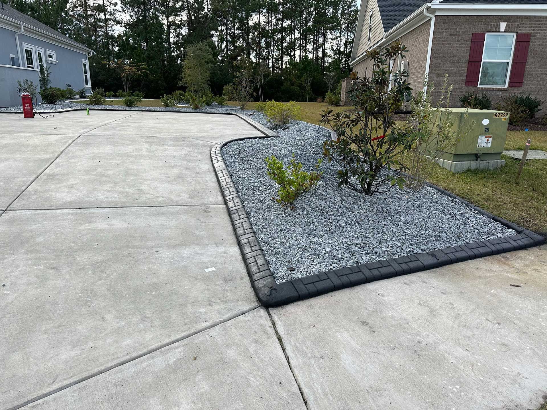 landscaping and curbing 18