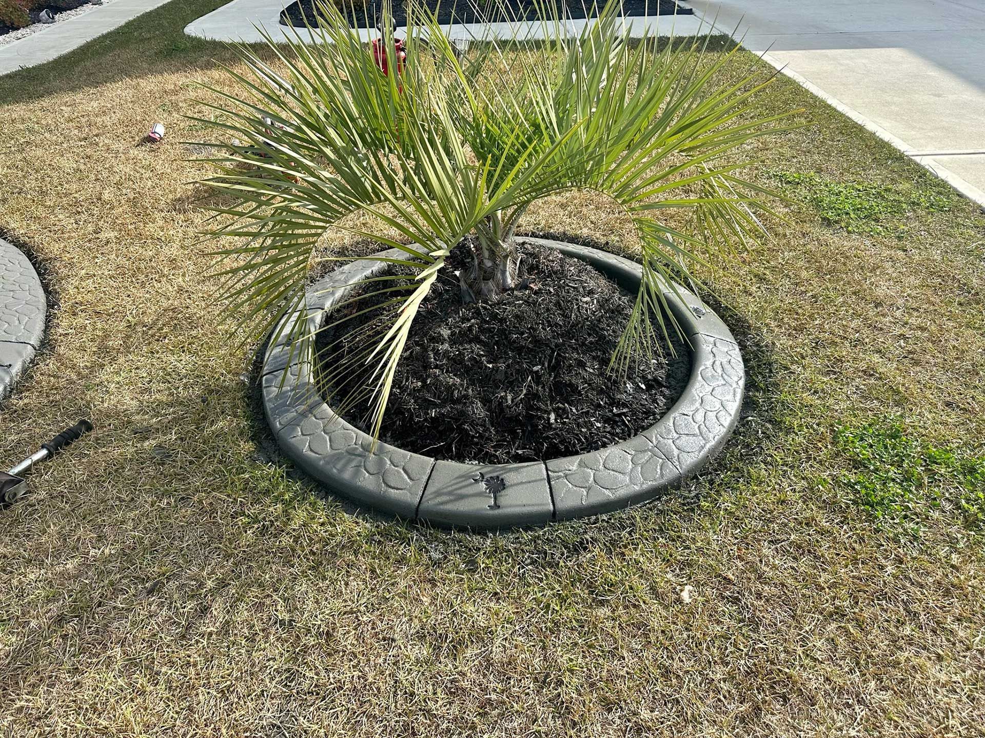 landscaping and curbing 9