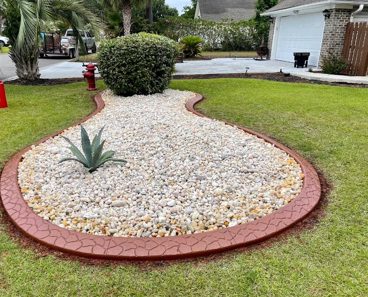 landscaping and curbing 5