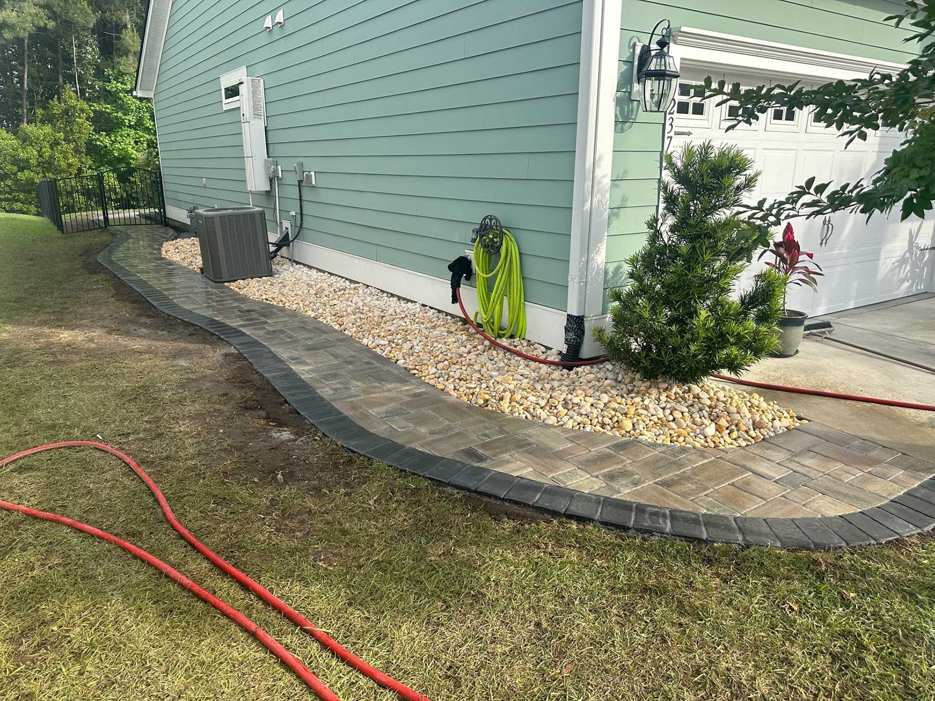 landscaping and curbing 4