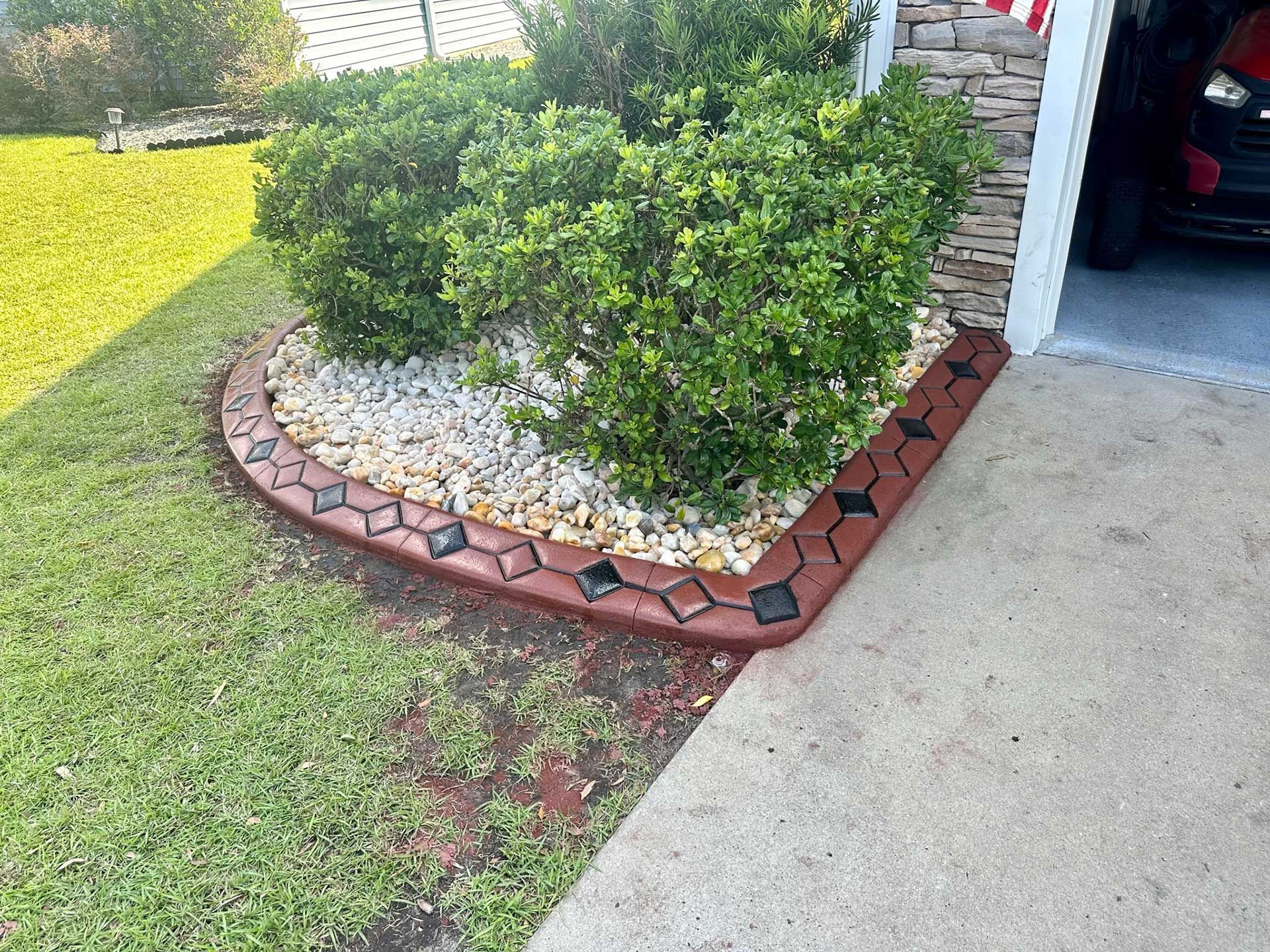 landscaping and curbing 1