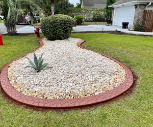 Landscape Stone Installation