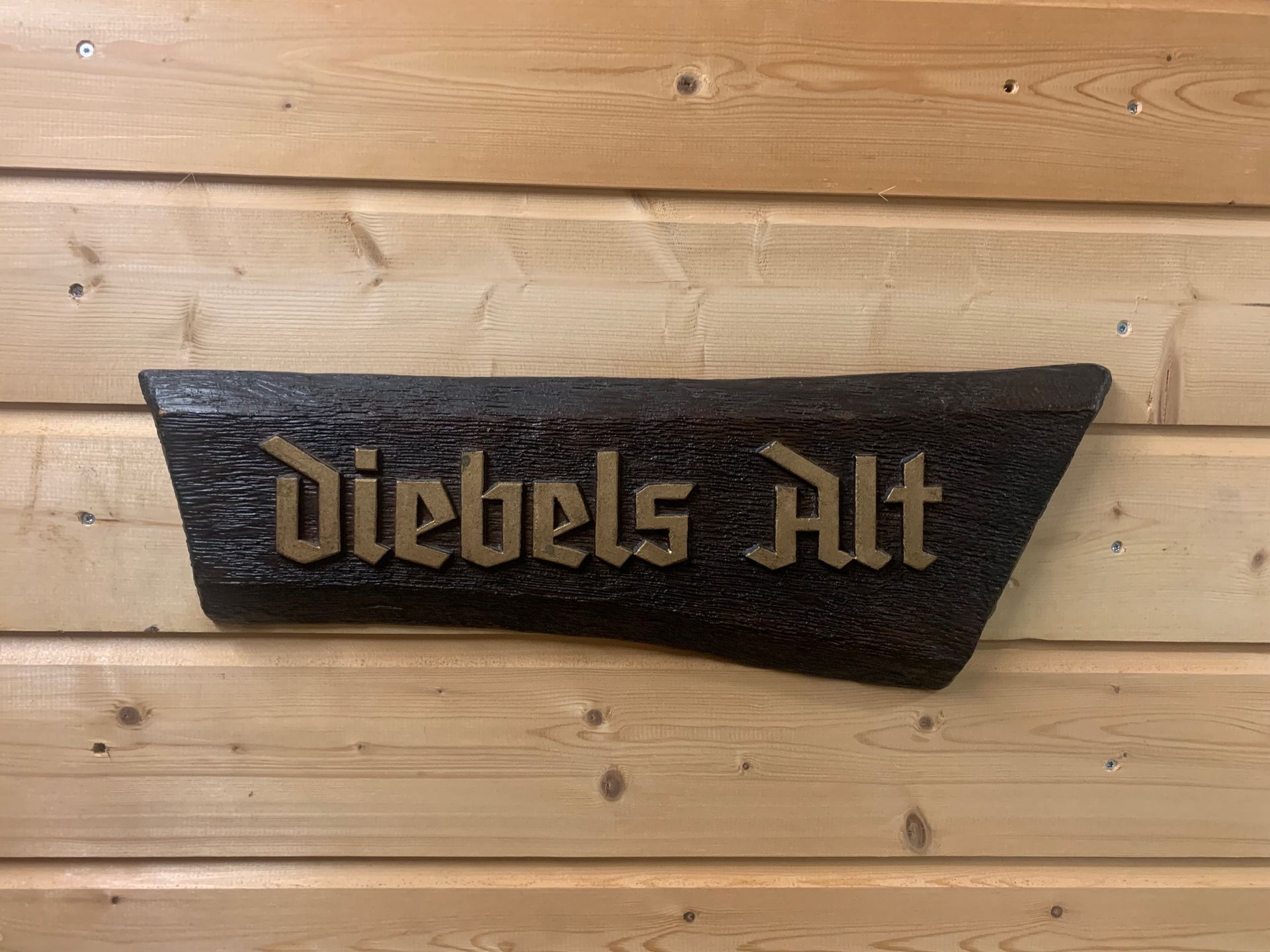 Diebels Alt Reclamebord
