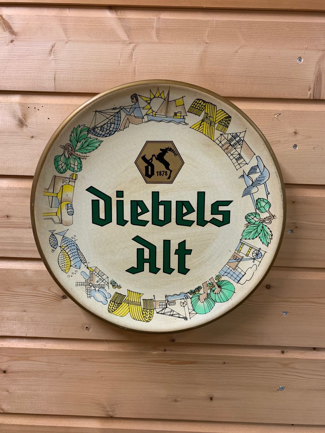 Diebels Alt Schaal/Bord