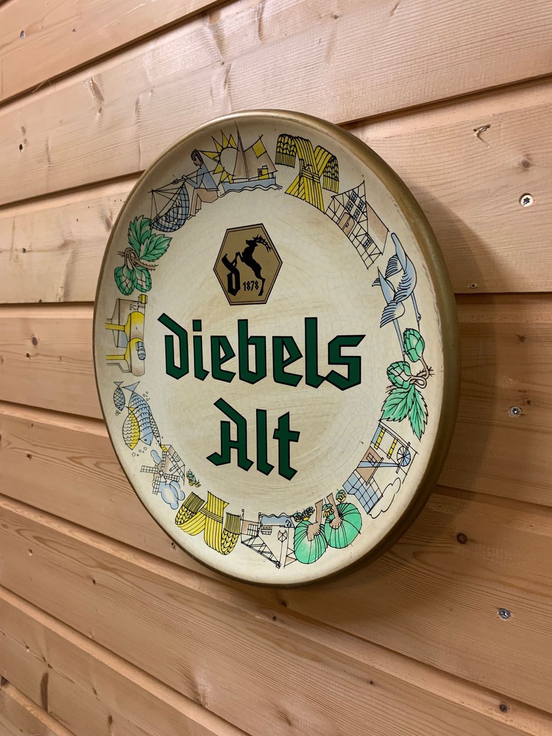 Diebels Alt Schaal/Bord