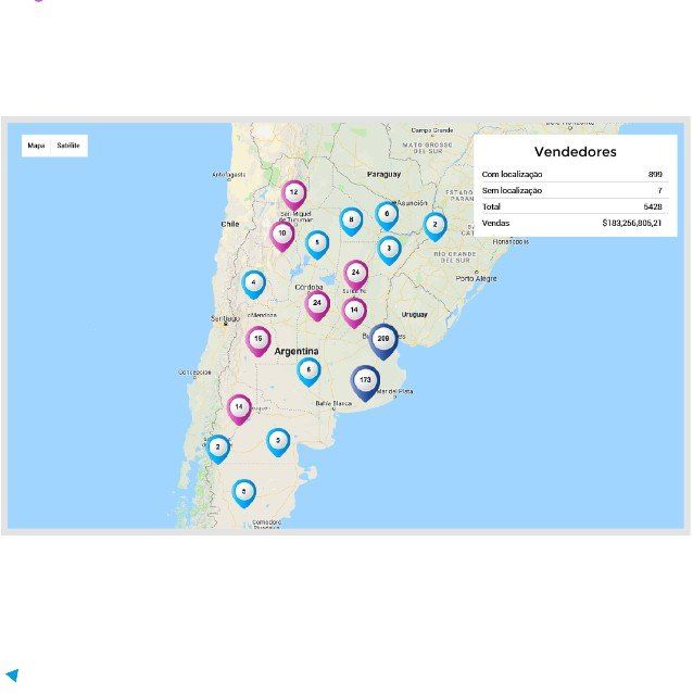 Analise por região de vendas Nubimetrics Analise por região de vendas Nubimetrics