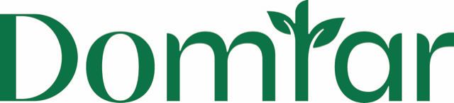 Green “Domfran” wordmark on a white background.