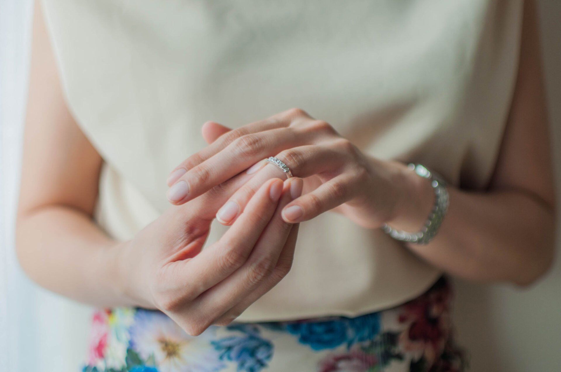 Woman taking off ring — Jacksonville, FL — Beaches Family Law Woman taking off ring — Jacksonville, FL — Beaches Family Law
