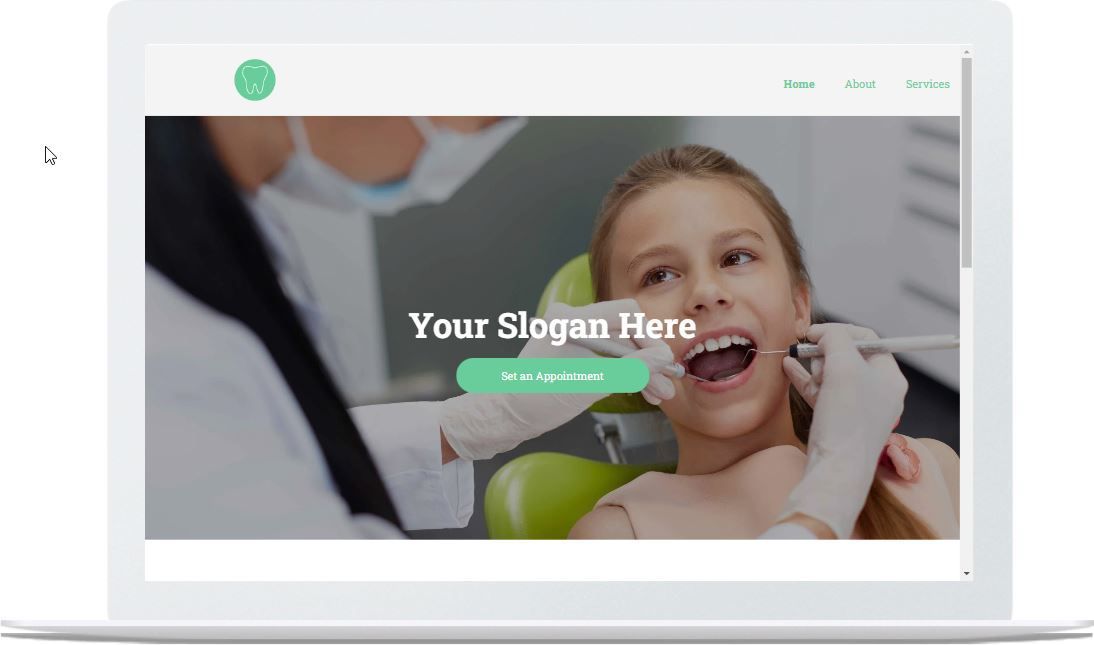 Dental Website Mock-up