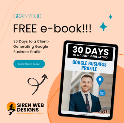 Free e-book for 30 Day to a client generating google business profile