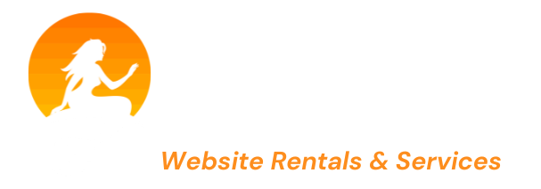 Siren Web Designs logo - white