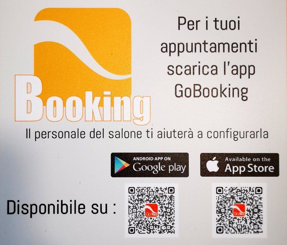 locandina del salone di parrucchieri