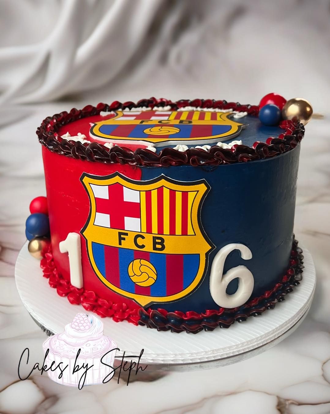 Custom cake by Cakes by Steph — Leesburg VA