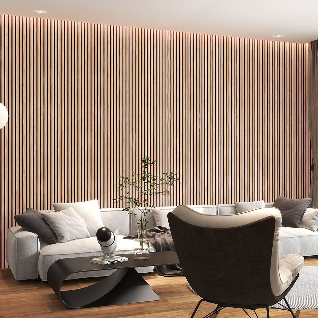 ♦️Revestimiento de Pared Interior Acústico JATOBA.