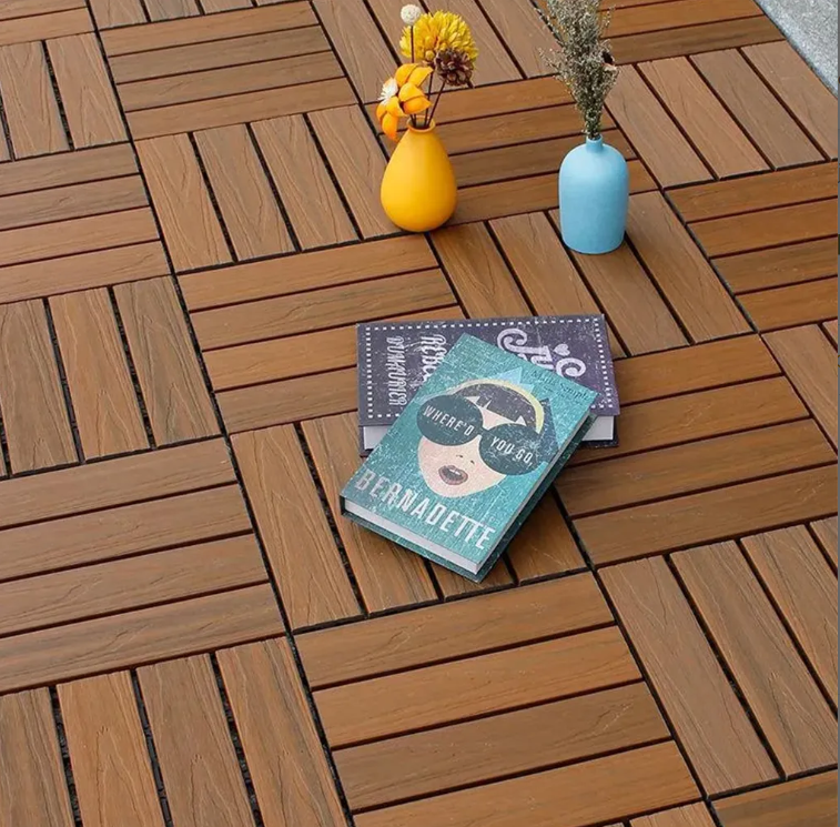 Deck Baldosa Co-Extruded G04 Teak