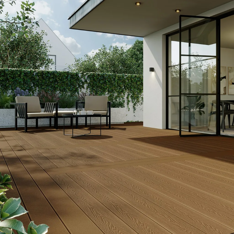 Deck Composite D06 Thai Teak stretch x 2 unidades