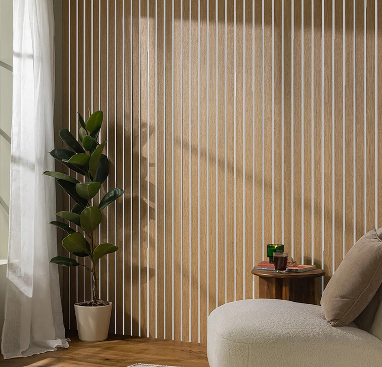 ♦️Revestimiento de Pared Interior Curly ROOT 25 CM X 2.850 M