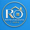 Logotipo de materiales de construcción ENSECO con icono de techo azul y texto en español sobre fondo blanco.