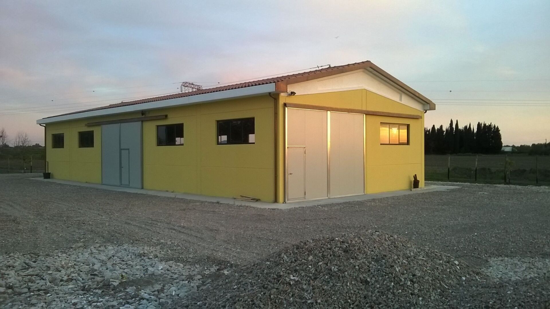 capannone agricolo prefabbricato
