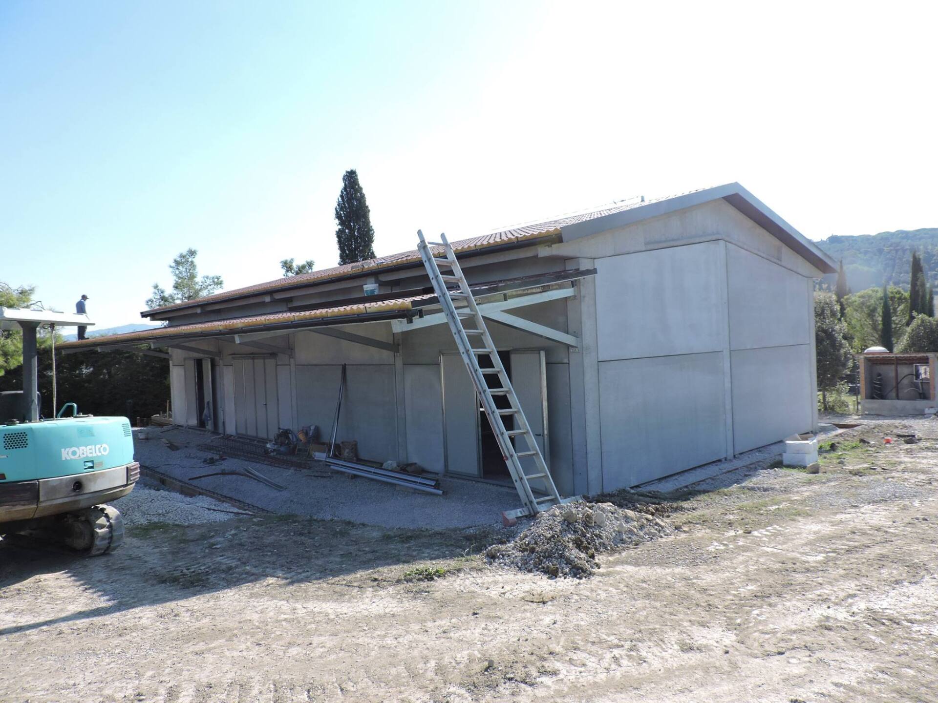 prefabbricato zootecnico