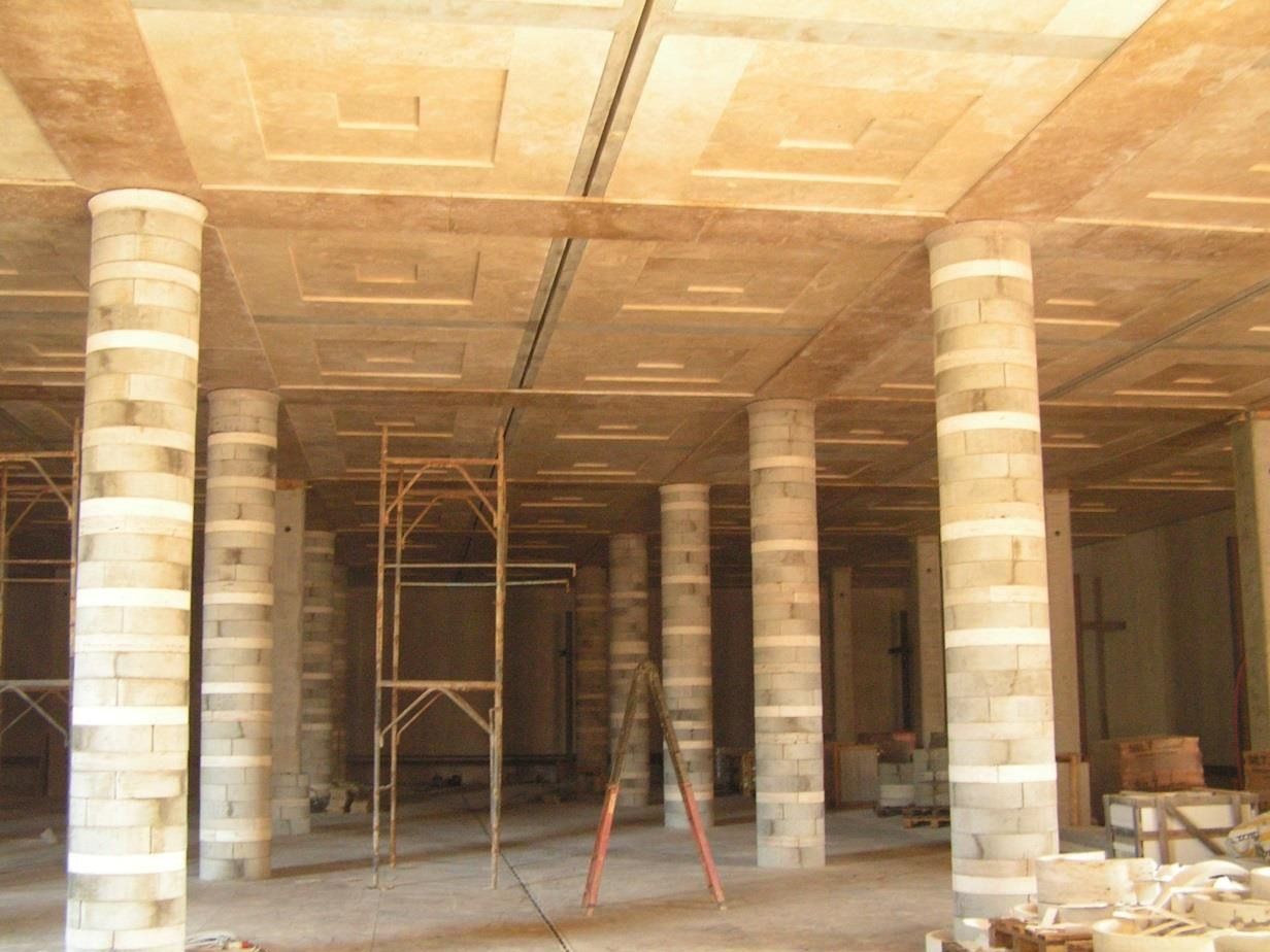 interni capannone prefabbricato