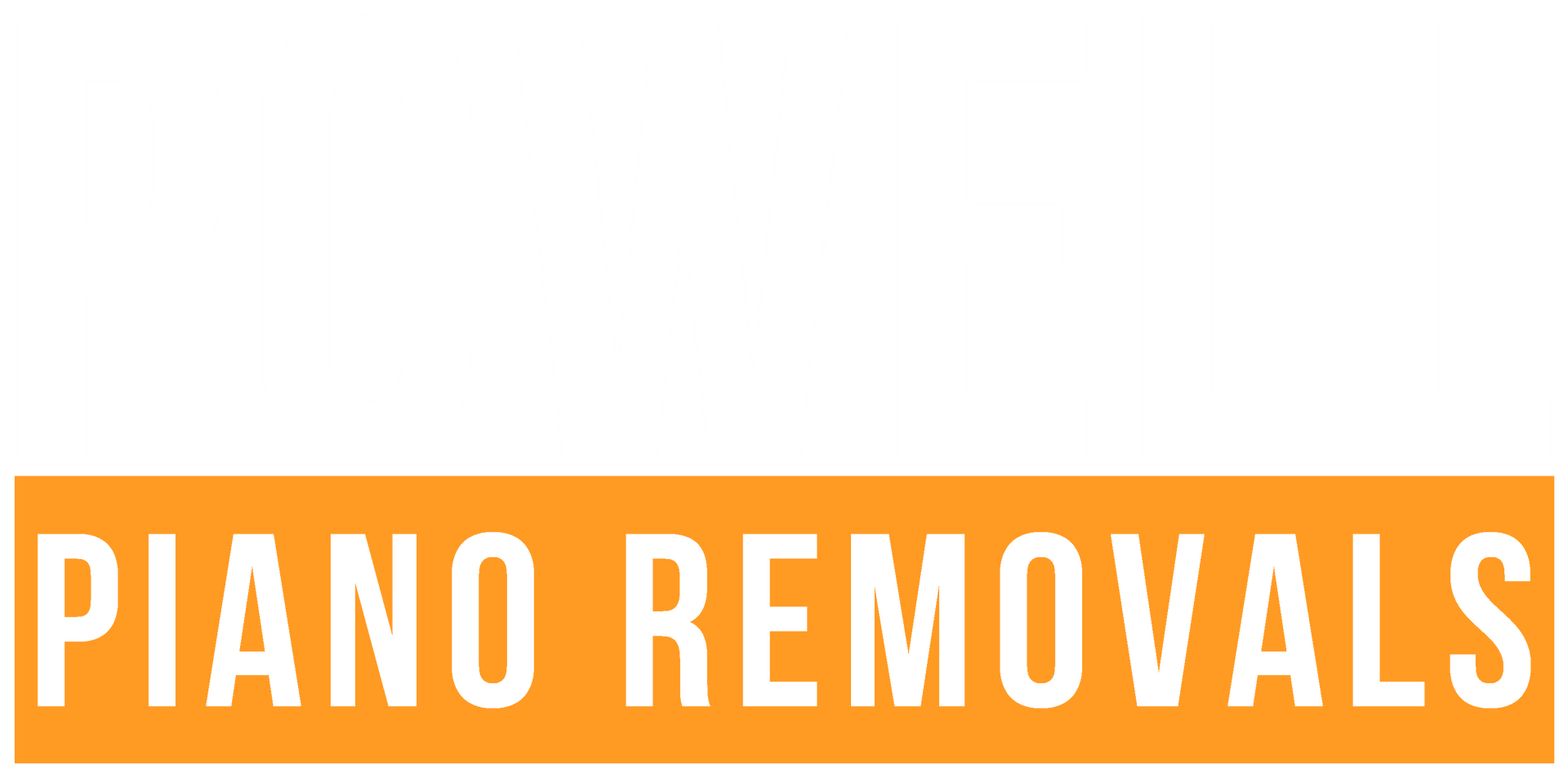 Powell Piano Removals white logo