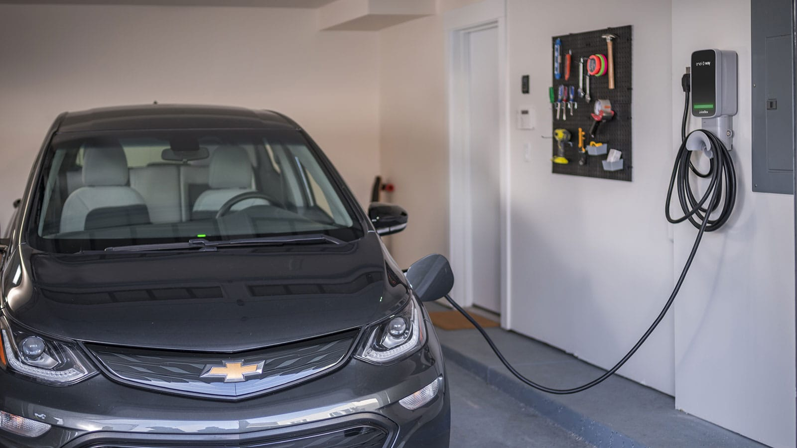 EV charger installation by Solarama in Clermont, FL