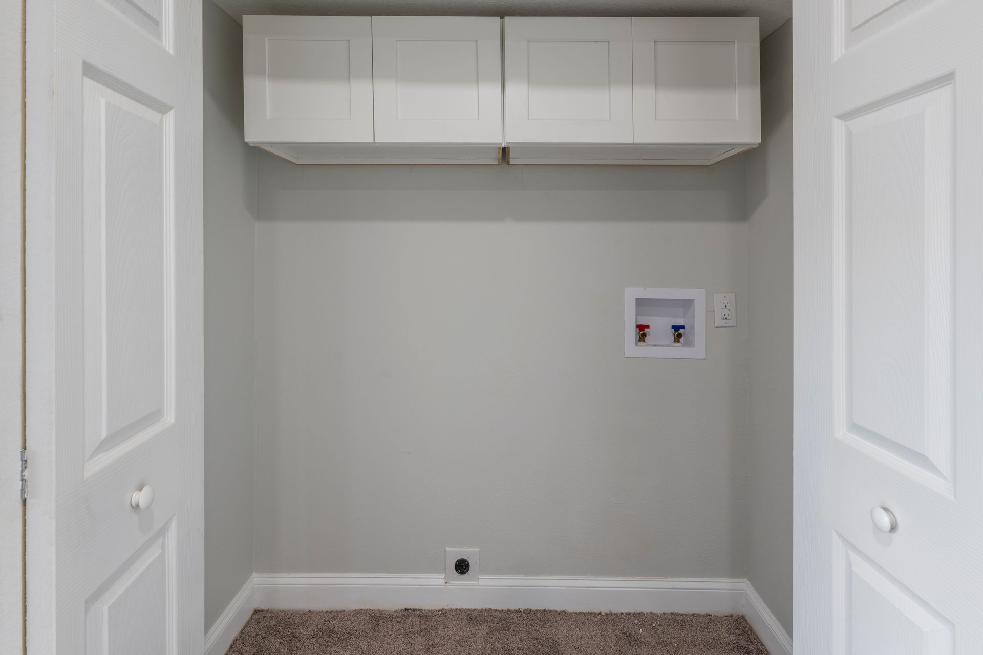 Laundry closet