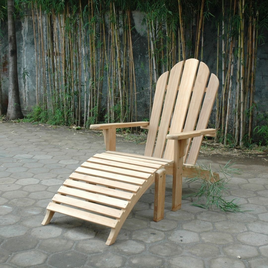 ADIRONDACK WITH OTTOMAN - Image 1