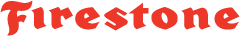 Red Firestone logo on a white background