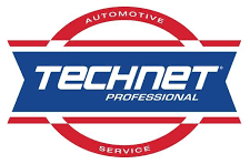 Technet Professional automotive service logo in red, white, and blue with circular badge design