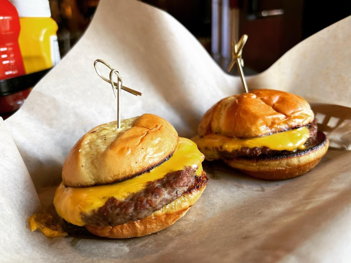 Two cheeseburgers

