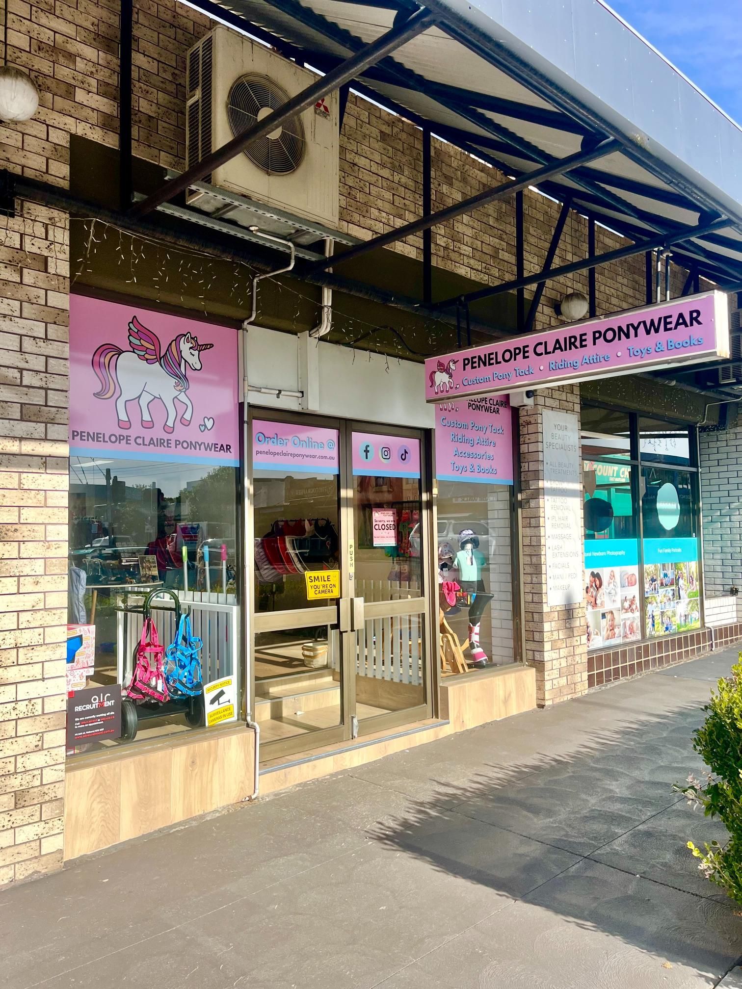 Storefront of