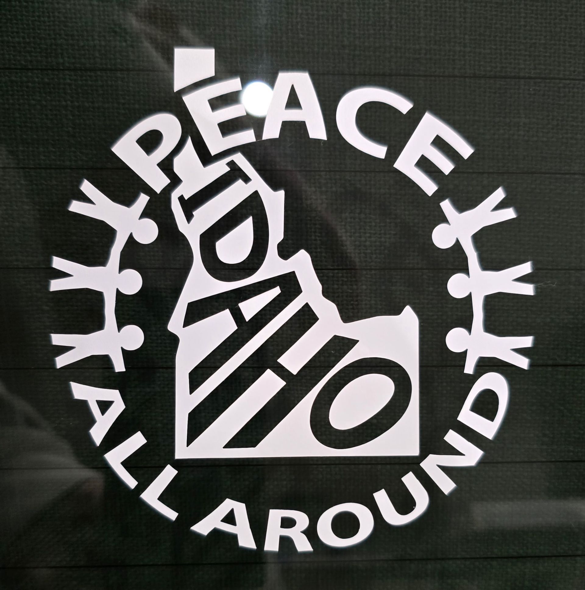 Peace All Around Stickers