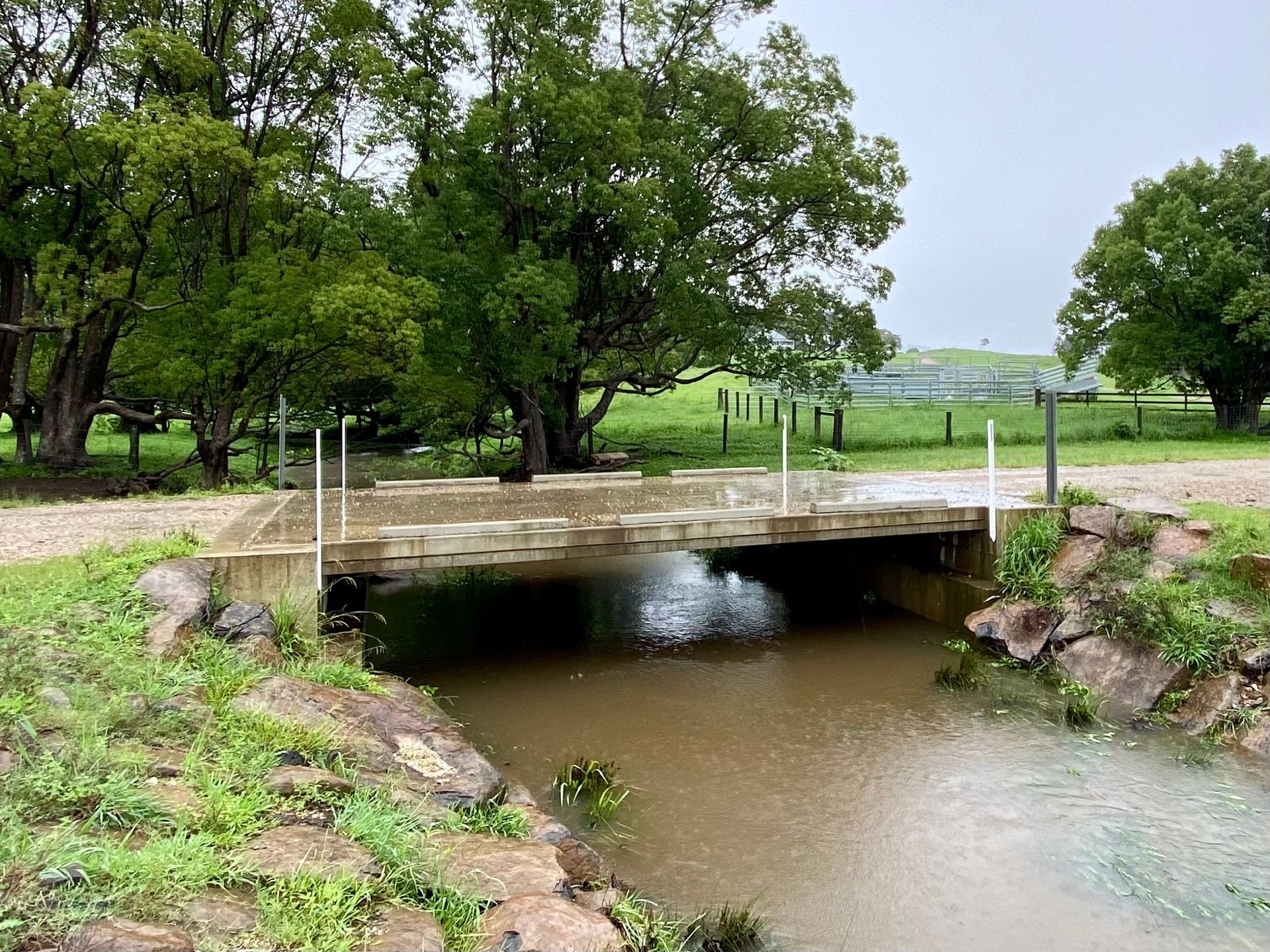 There Is a Bridge Over a River in The Middle of A Field — J & M Bashforth & Sons In Mullumbimby, NSW