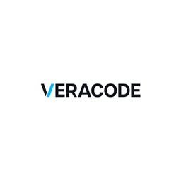 Veracode logo in black and blue on a white background